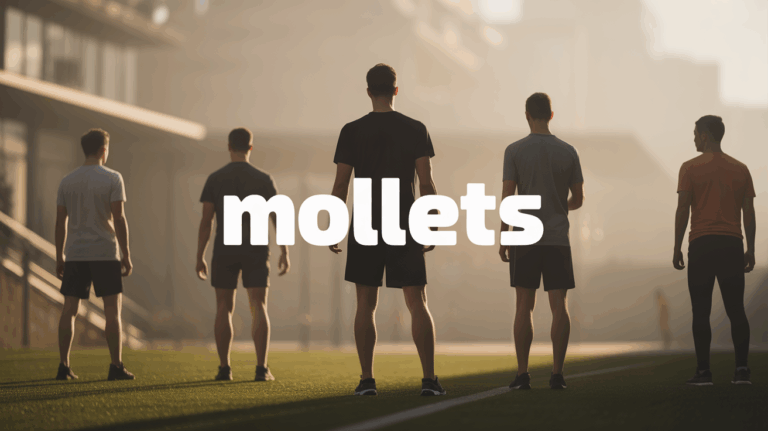 mollets silhouettes posture environnement sportif