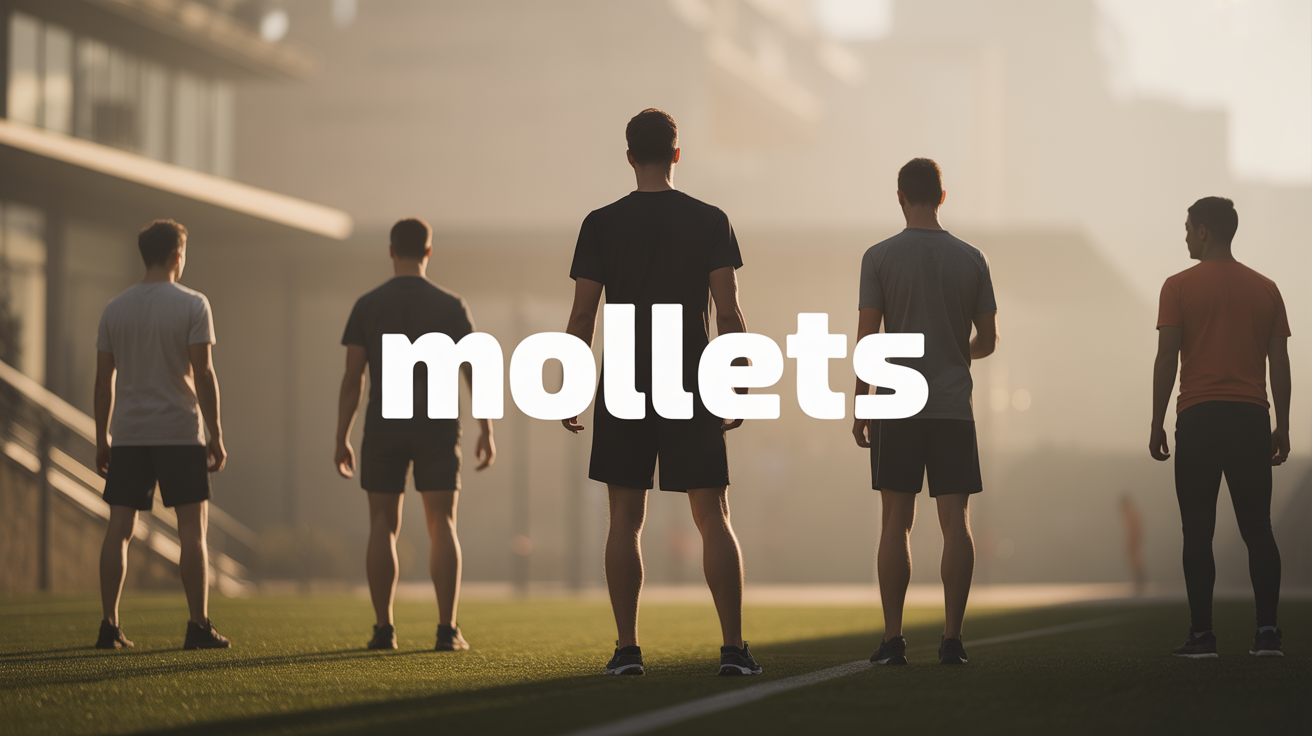 mollets silhouettes posture environnement sportif