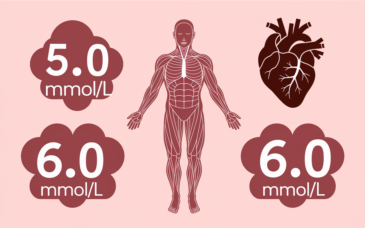 symptômes excès potassium sang fatigue muscles coeur