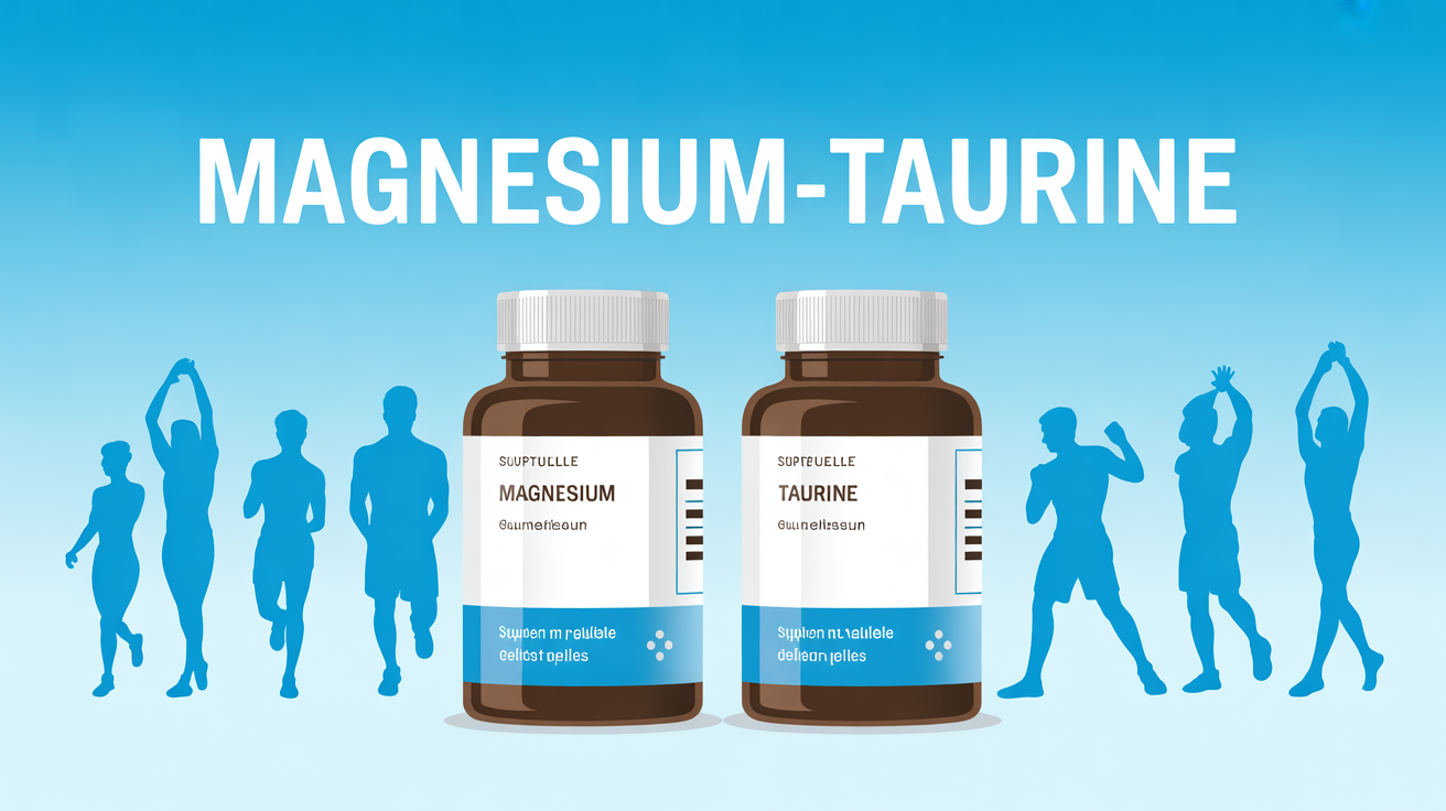 magnesium taurine flacons gellules bienfaits adultes