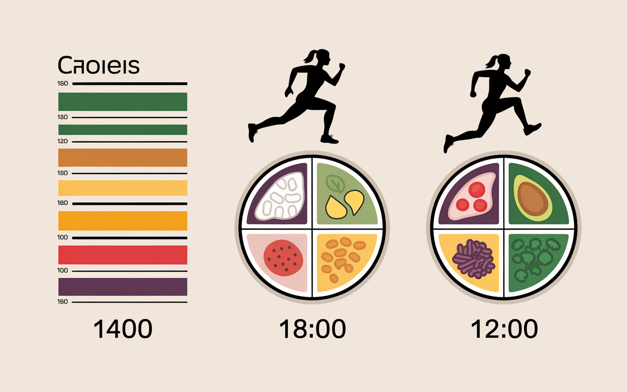 Déficit calorique macro menu structuré 5 kg en 1 mois