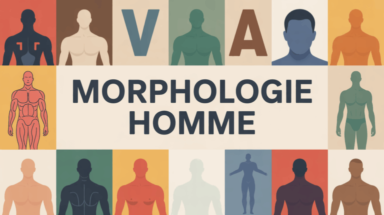 Illustration morphologie homme V H O A et profils physiologiques