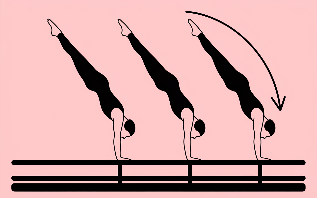 musculaires dip etapes barres paralleles