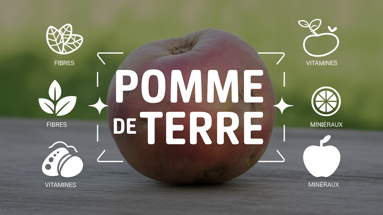 Gros plan pomme de terre bien-etre fibres vitamines mineraux