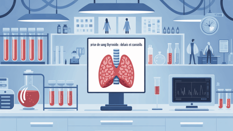 laboratoire moderne prise de sang thyroïde délais résultats