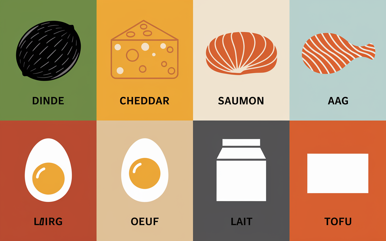 comparatif aliments tryptophane quantité mg