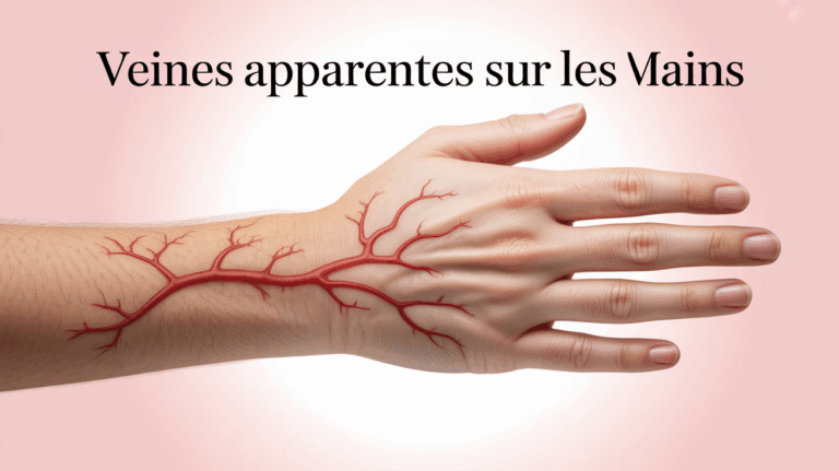 Mains adulte veines apparentes photo médicale
