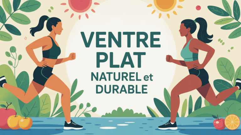 illustration sport ventre plat naturel