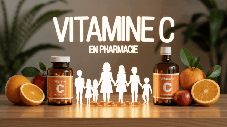 vitamine C pharmacie comparatif efficacité