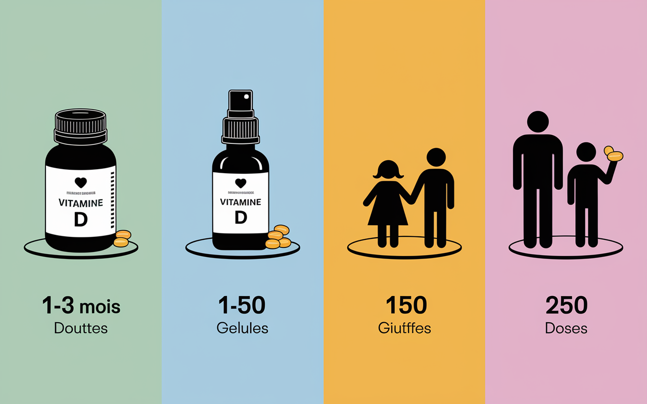 formats vitamine d gouttes spray gelules comprimes icones
