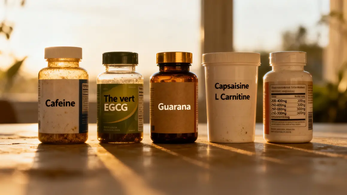 Flacons ingrédients naturels brûleur de graisse homme puissant dosages
