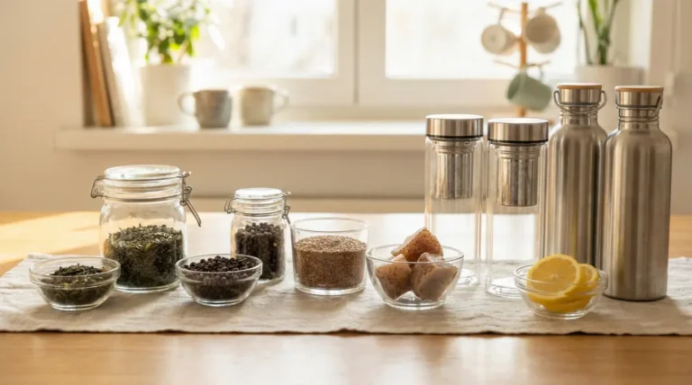 Ingrédients naturels alignés pour perte de poids