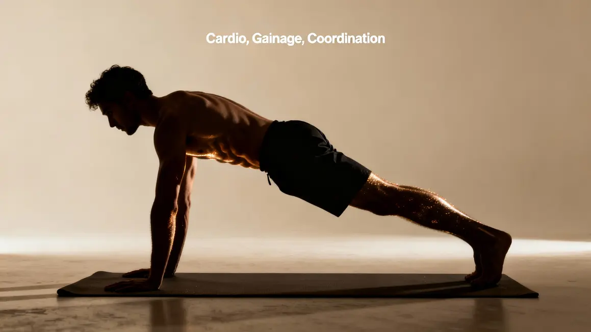 posture mountain climber muscles abdos gainage