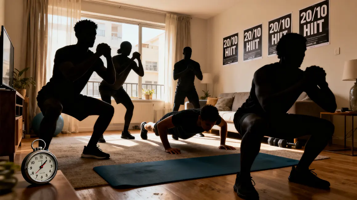 optimiser poids exercices adaptés hiit maison