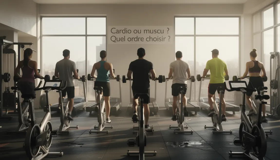 cardio ou muscu quel ordre choisir silhouettes en salle