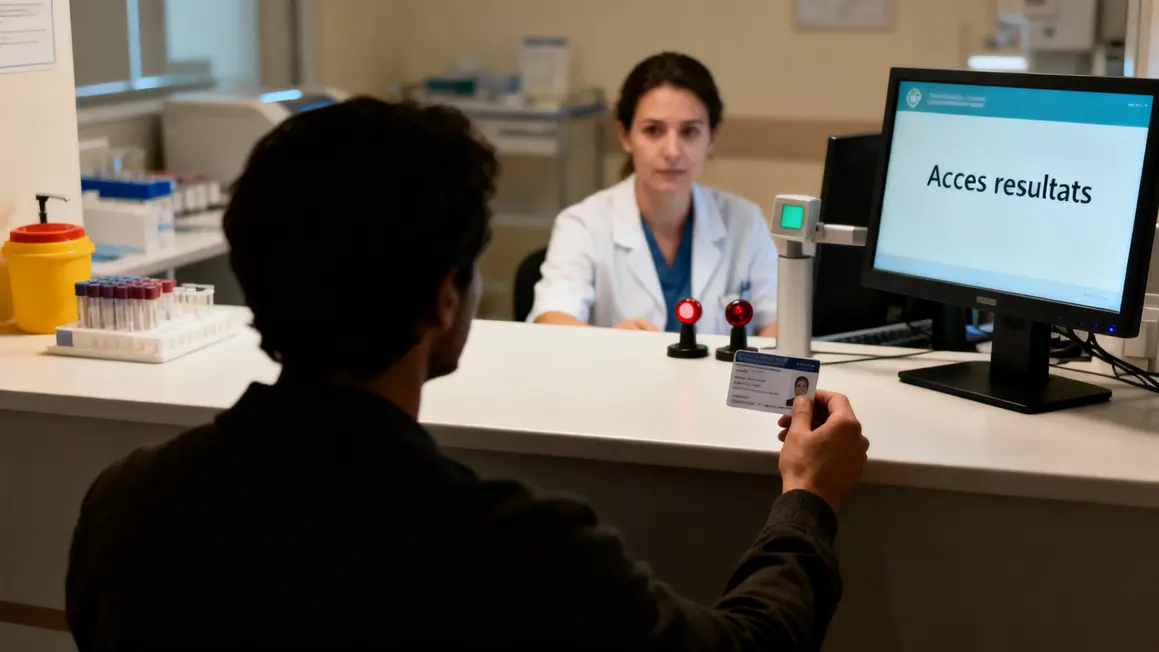 patient guichet laboratoire acces resultats