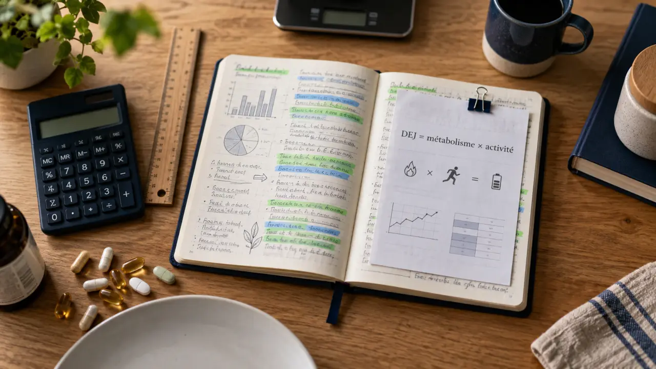 Calculer la depense energetique : repos, activité et besoins quotidiens