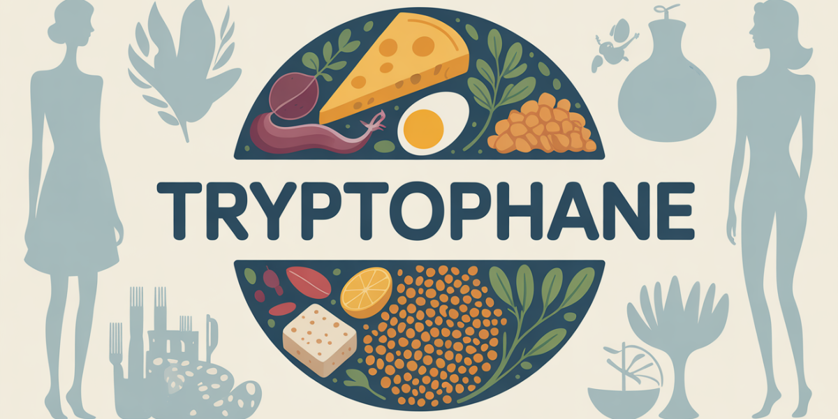 assiette aliments tryptophane pour régulation appétit