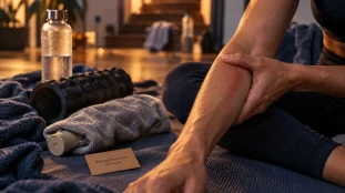 Comment soulager les courbatures : récupération active, automassage et bouillotte