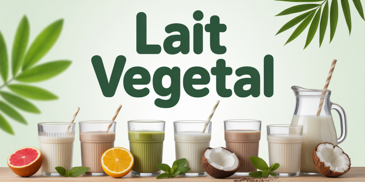 Assortiment de laits végétaux briques et verres avec déchet bio