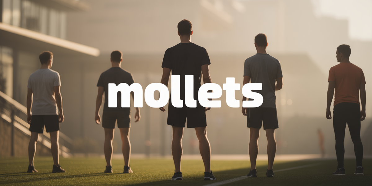 mollets silhouettes posture environnement sportif