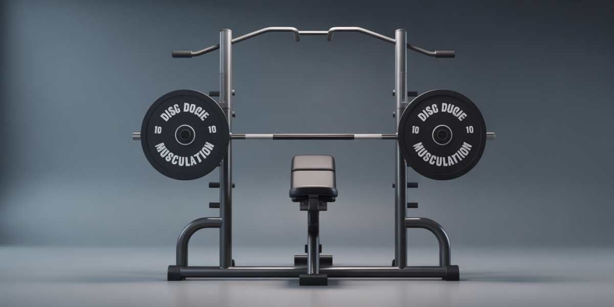 poid 10 kg musculation sur banc vue panoramique