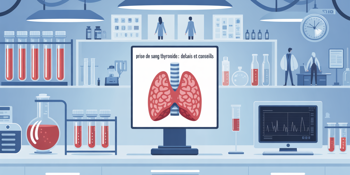 laboratoire moderne prise de sang thyroïde délais résultats