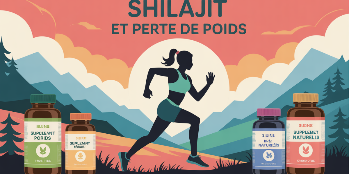 shilajit perte de poids silhouette sportive montagne