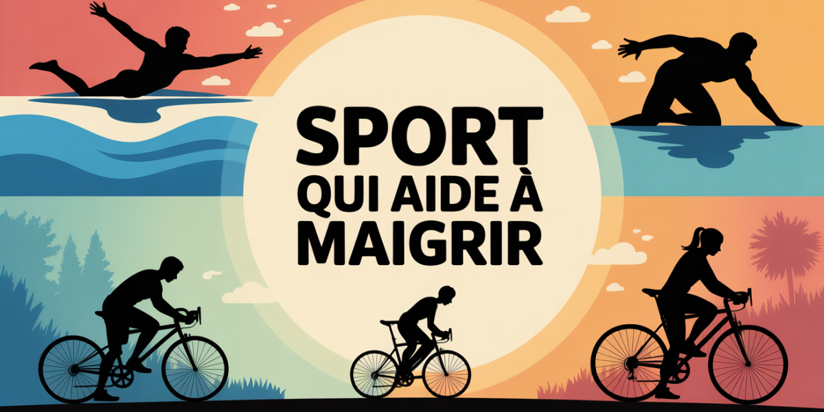 Illustration sports qui aident a maigrir