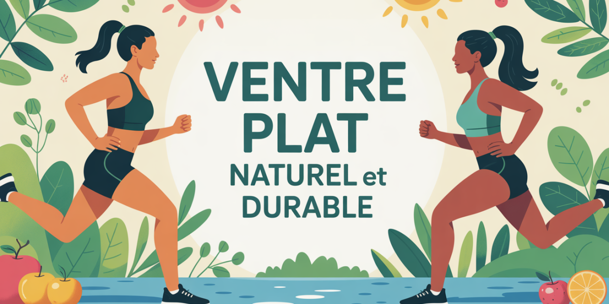 illustration sport ventre plat naturel